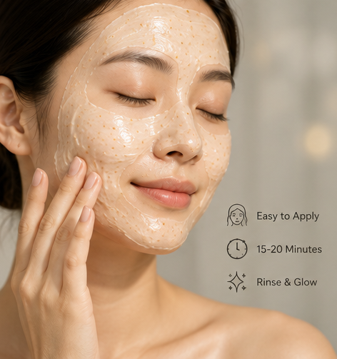Lumia Glow Face Mask – Korean Beauty Secret\ Reveal Your Natural Glow