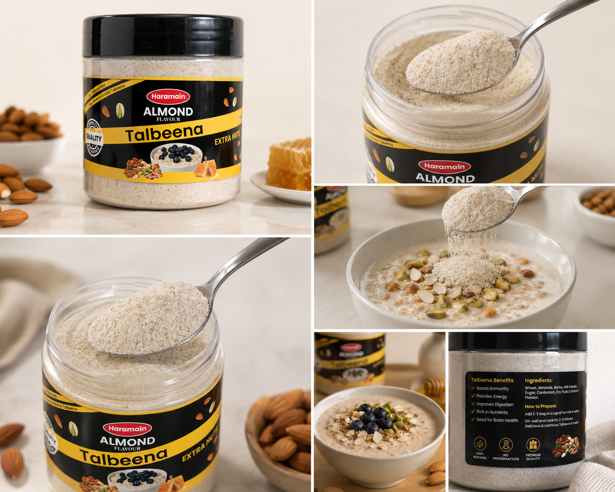 Haramain Talbeena Almond – Premium Barley & Nuts Blend