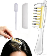 Crystal Serum Comb for Scalp Massage