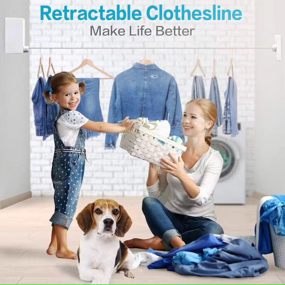 Retractable Indoor Clothesline