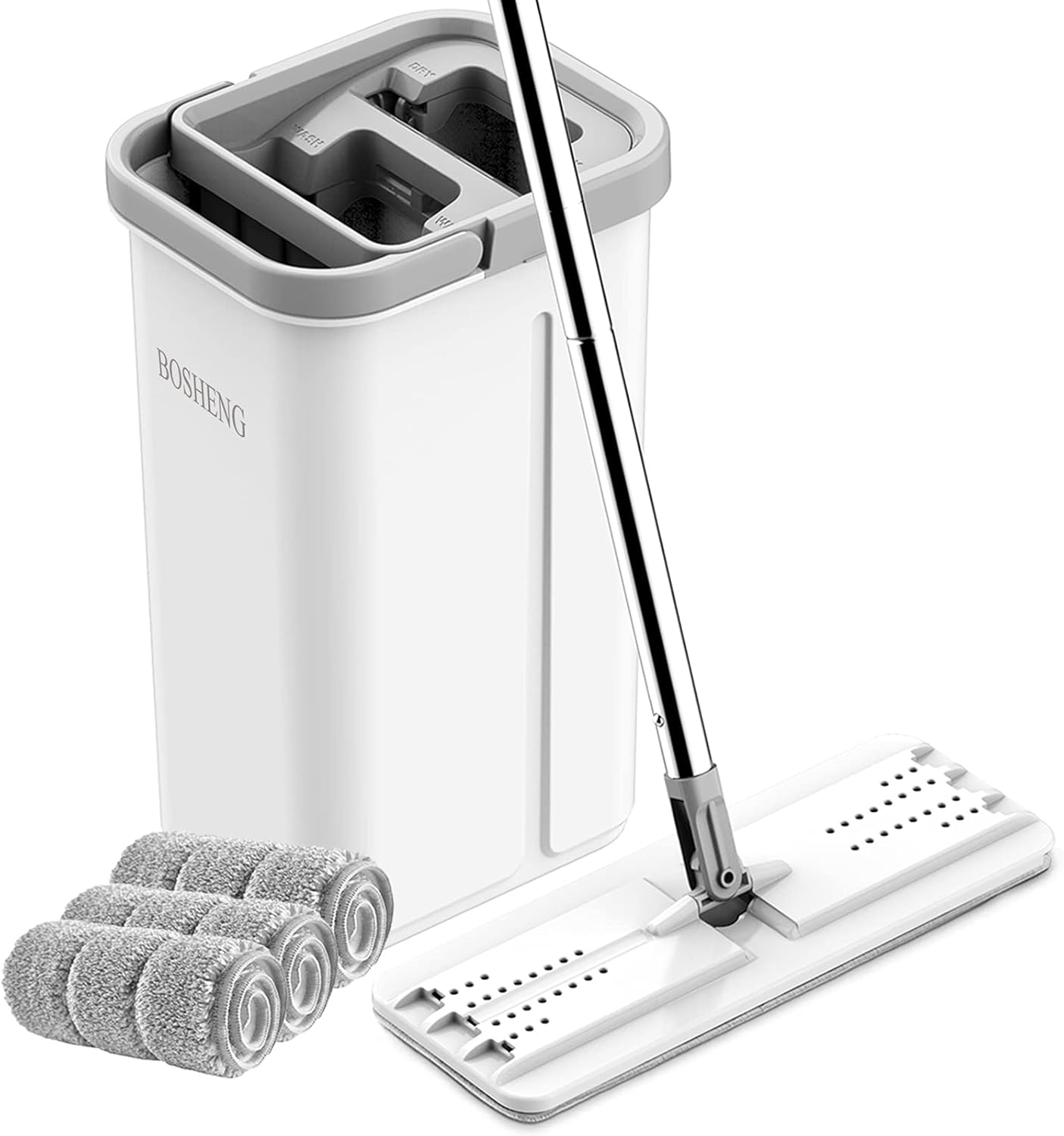 Flat Spin Mop With Bucket