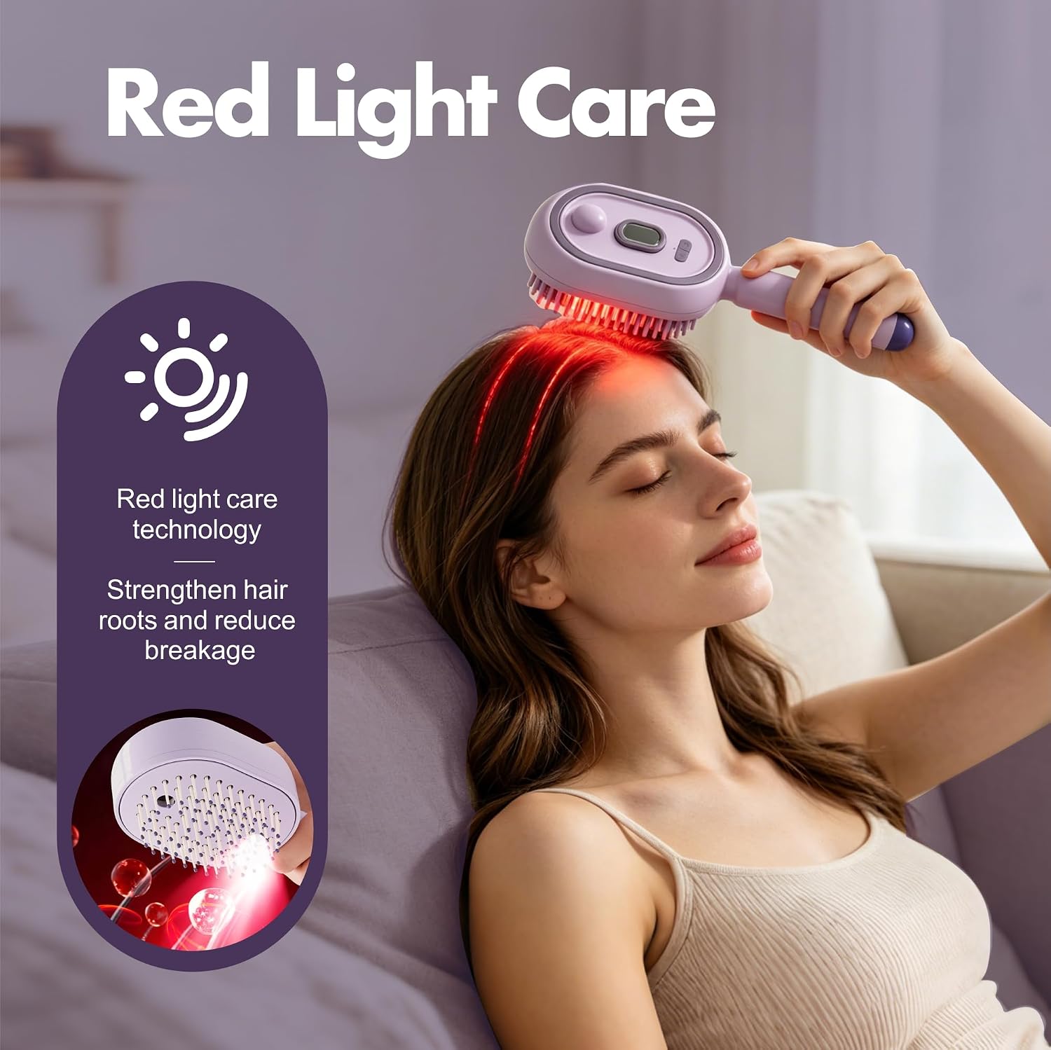 Electric Spray Air Cushion Massage Comb