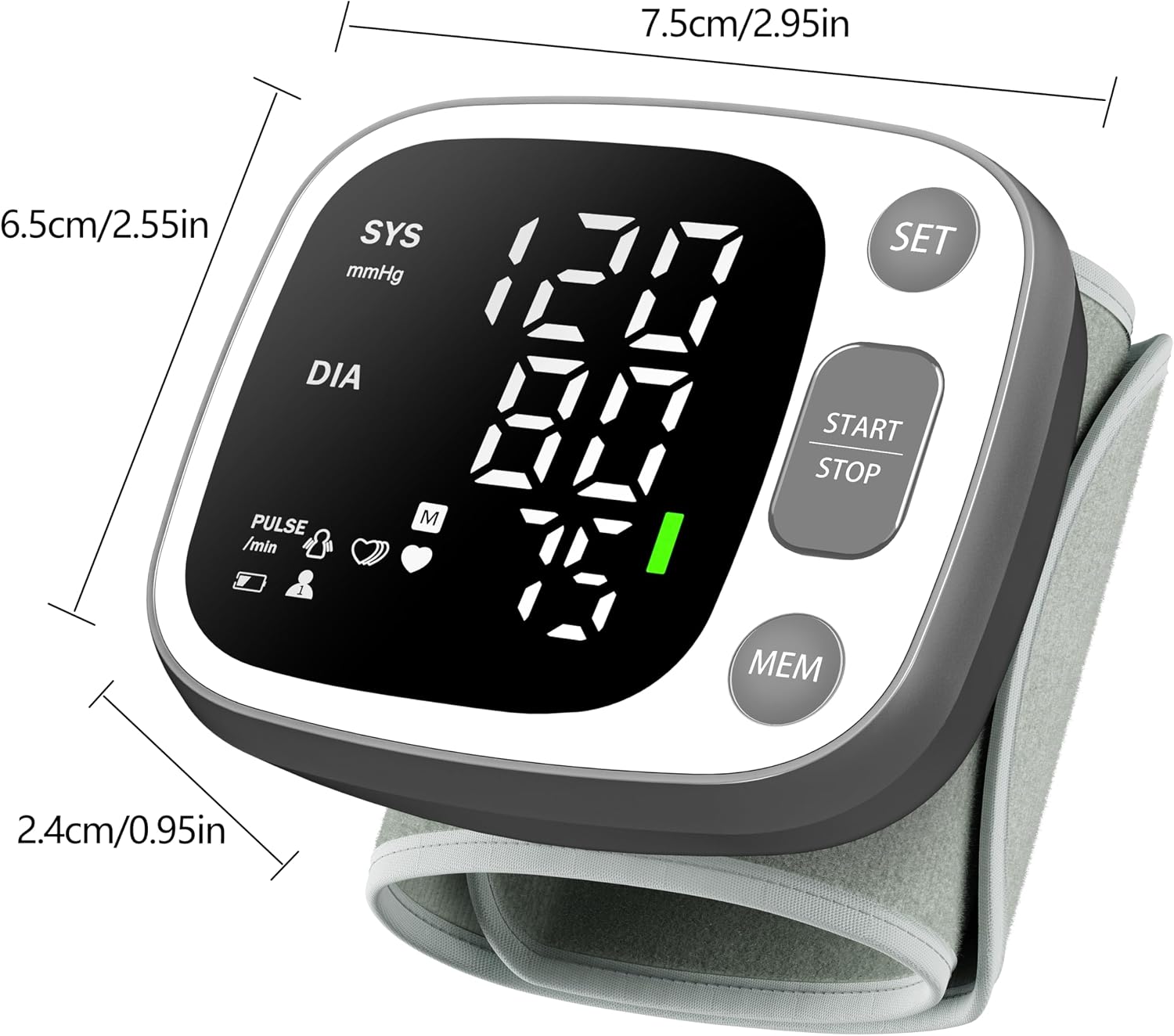 Wrist Blood Pressure Monitor