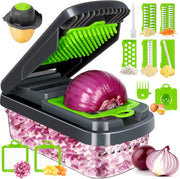 14-In-1 Multifunctional Vegetable Chopper & Slicer
