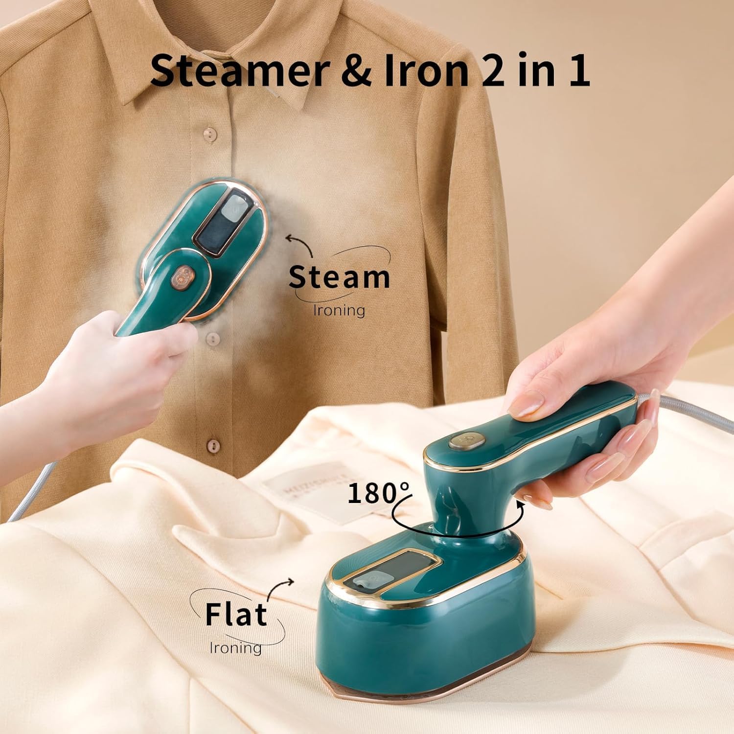 Mini Steam Iron for Clothes