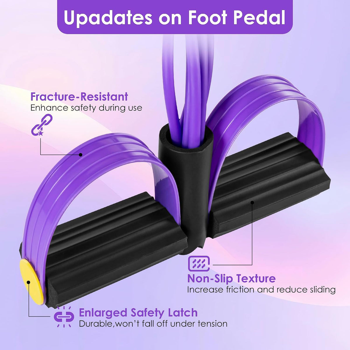 Pedal Resistance Band with Handle