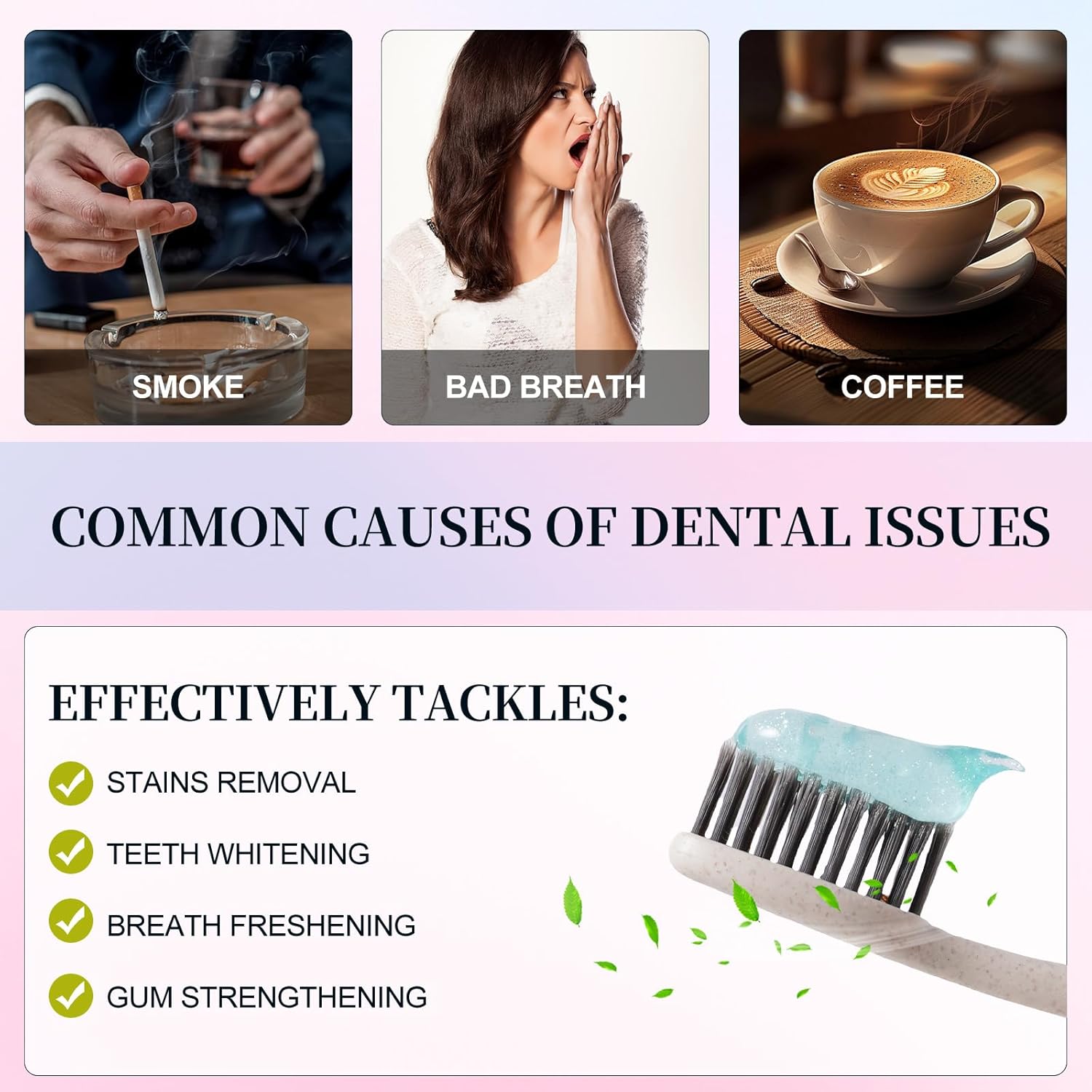 Nicotinamide Whitening Toothpaste