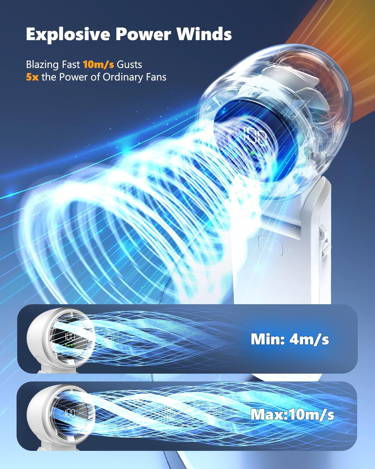 Portable Handheld Turbo Fan