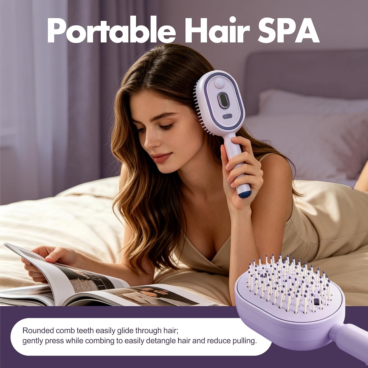 Electric Spray Air Cushion Massage Comb