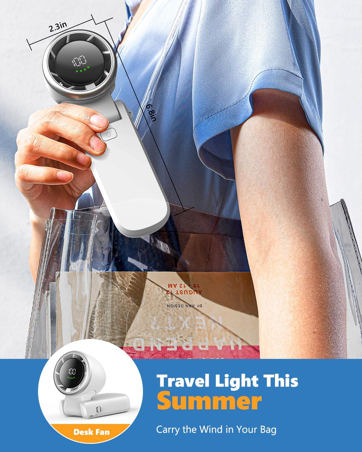 Portable Handheld Turbo Fan