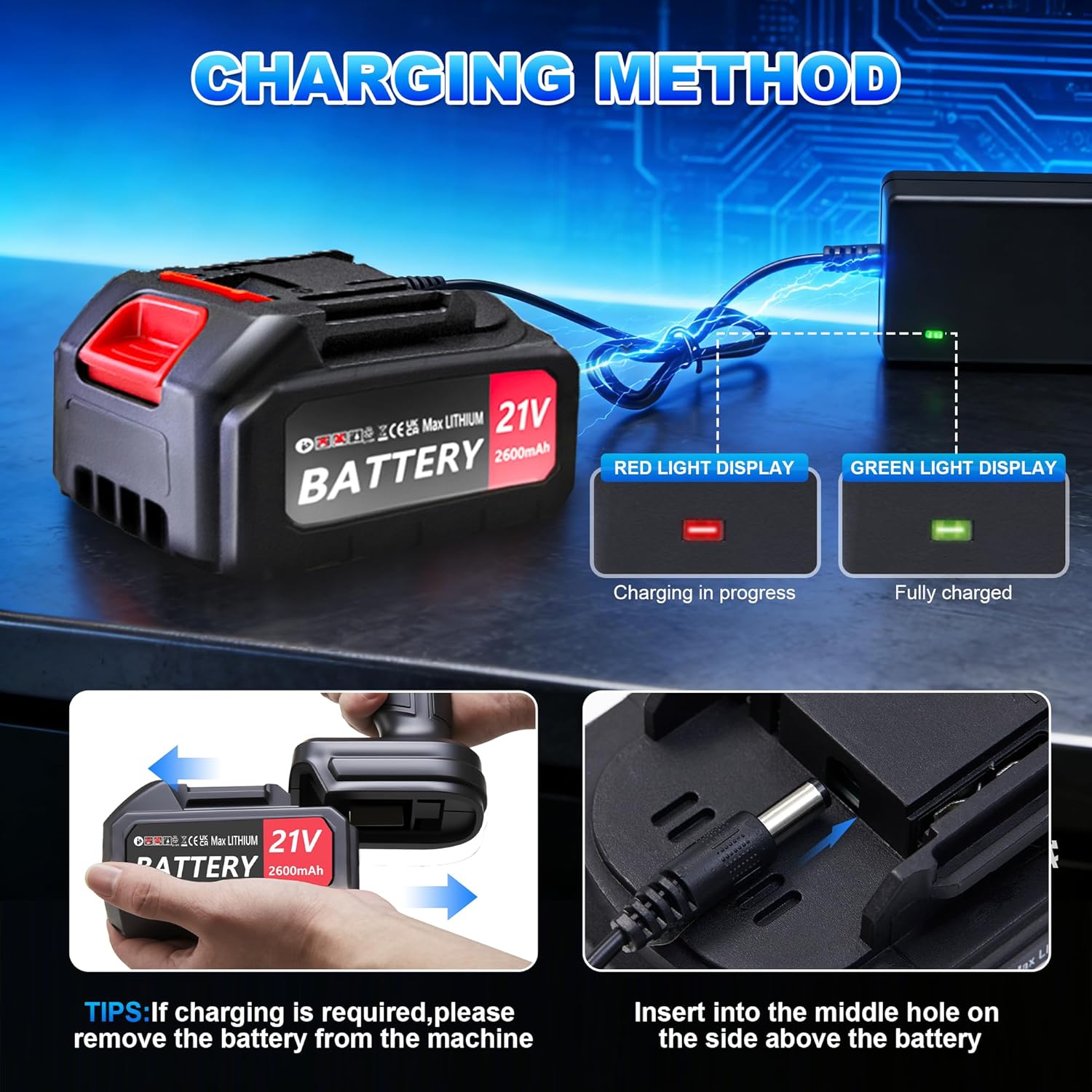 Jet Blower with Charger (2 Battery)