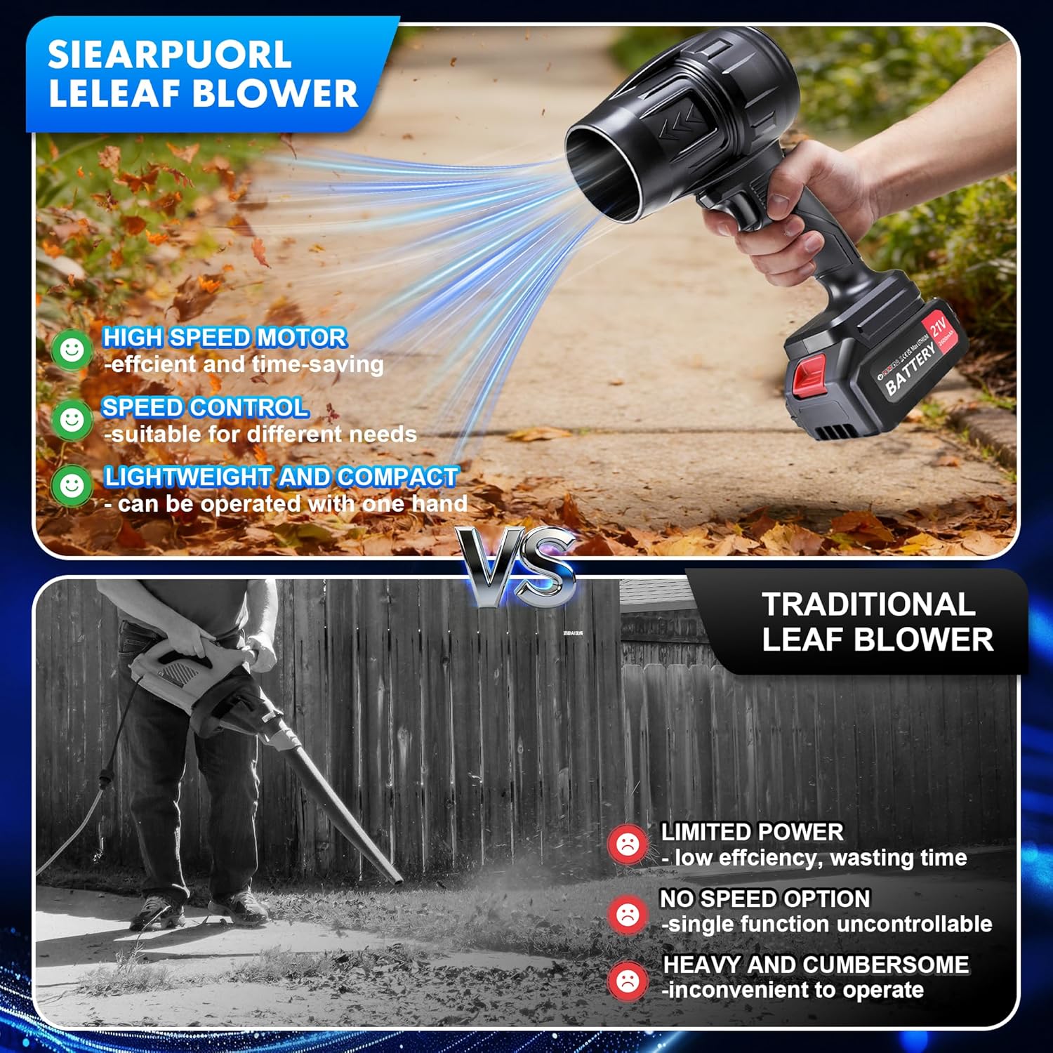 Jet Blower with Charger (2 Battery)