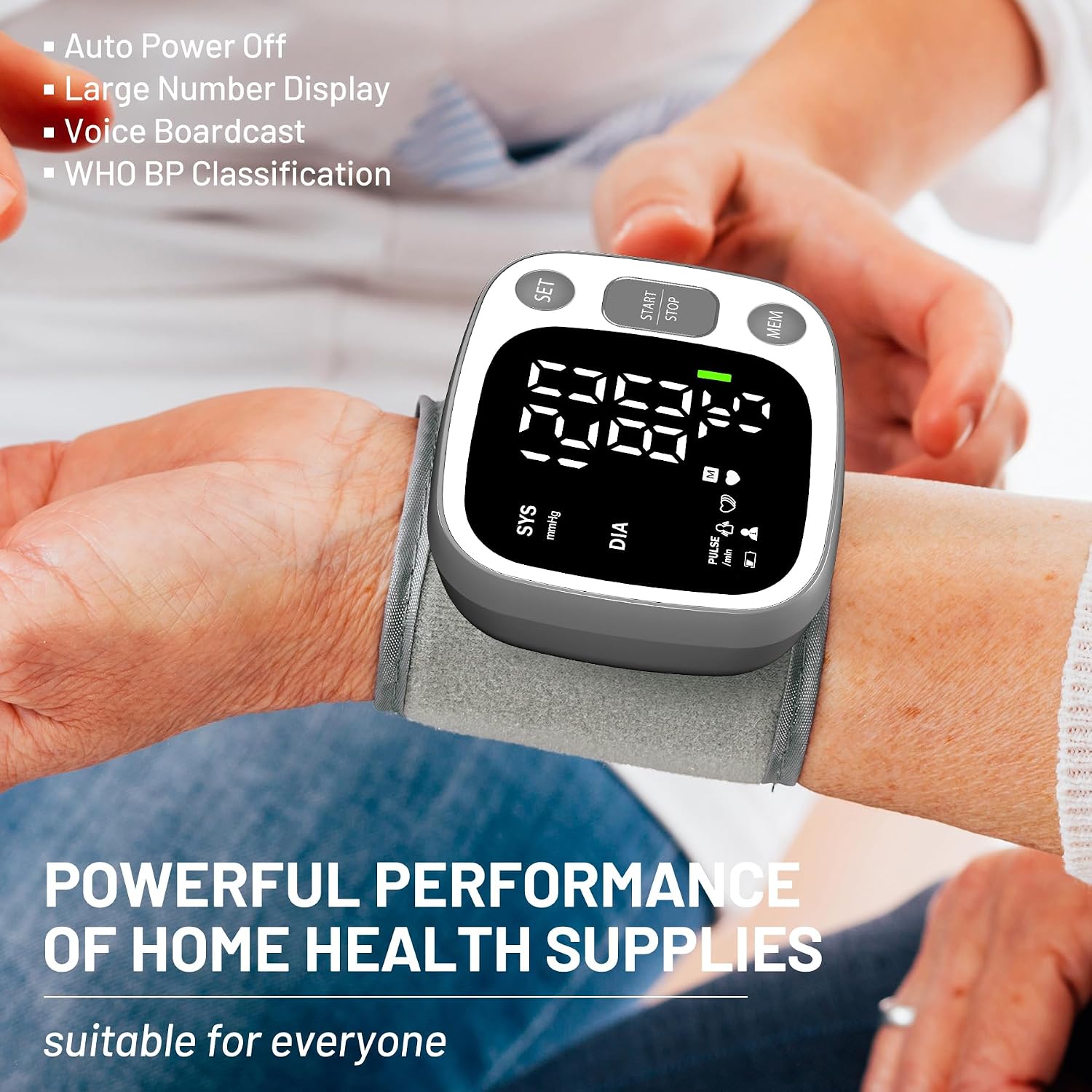 Wrist Blood Pressure Monitor