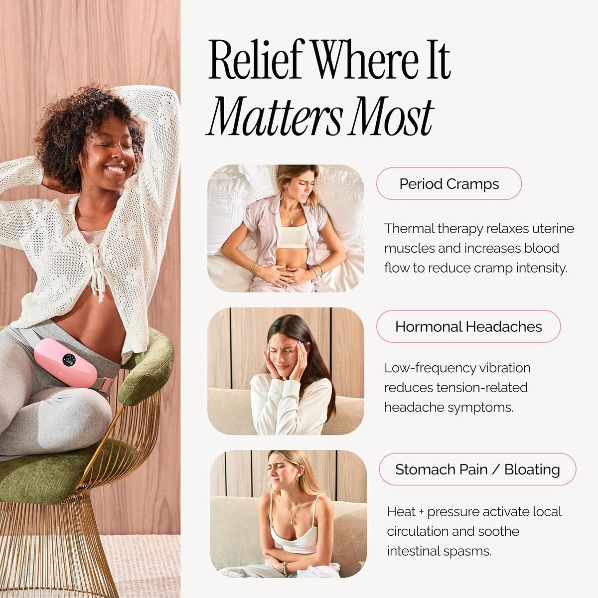 Heating Pad for Period Cramps