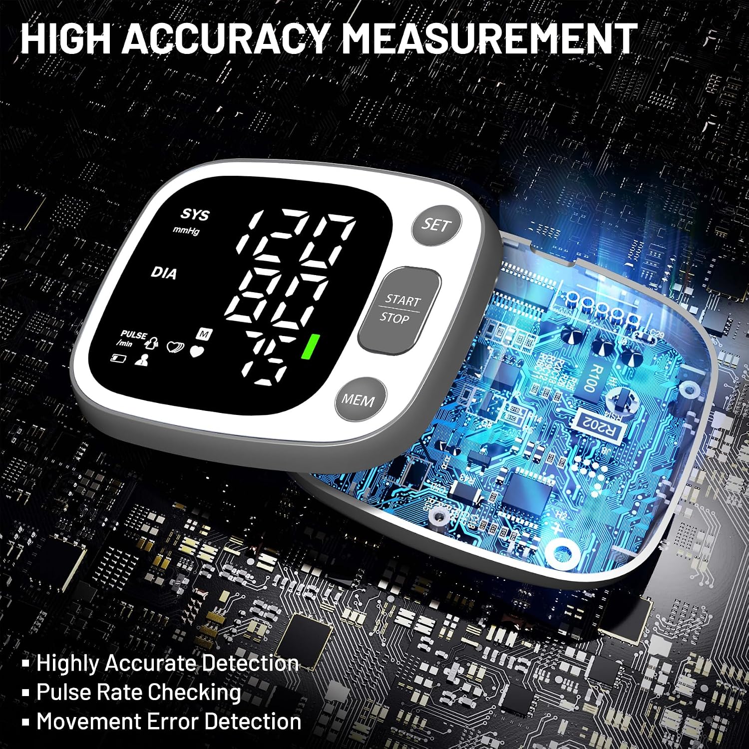 Wrist Blood Pressure Monitor