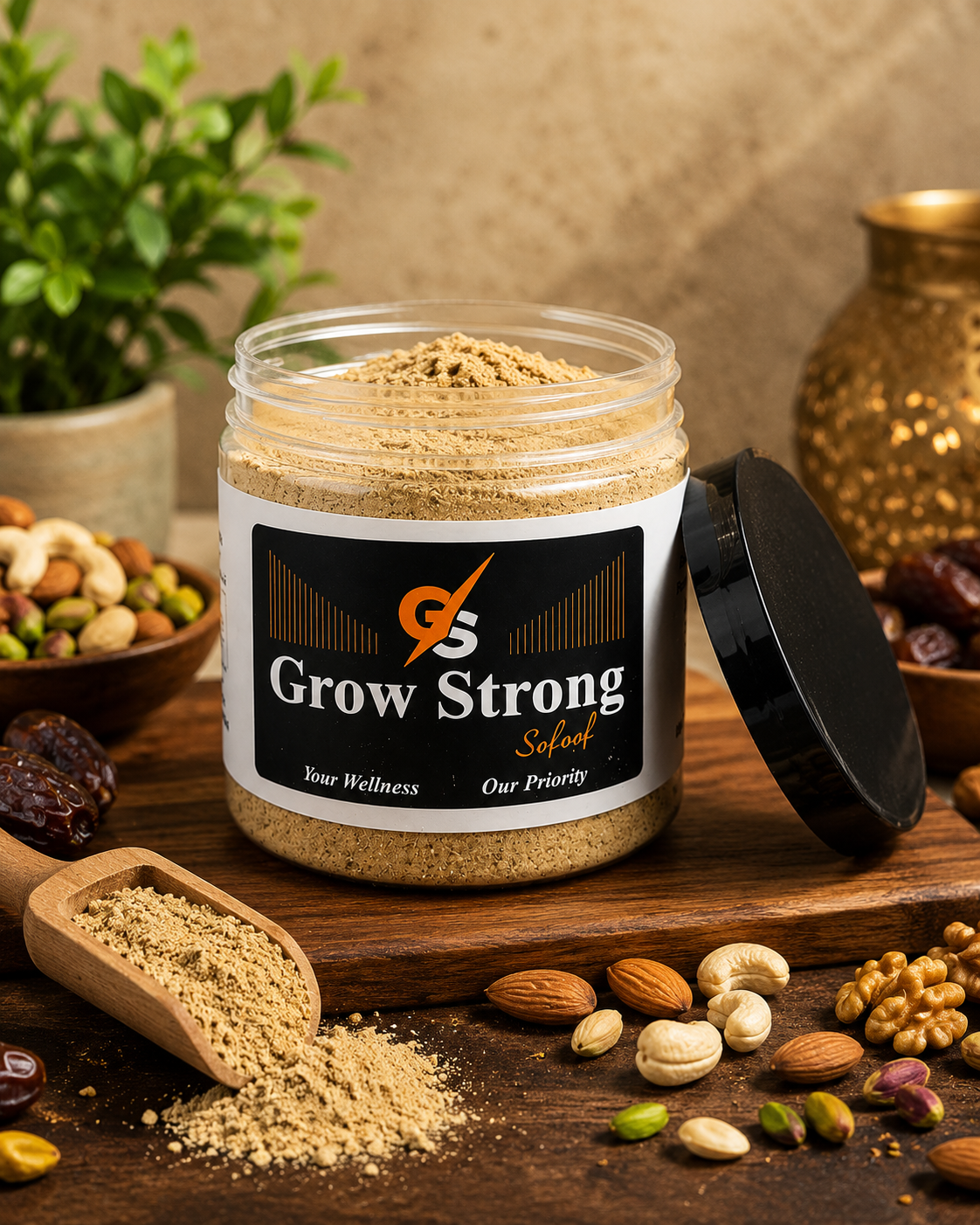 Grow Strong | Your Physical Power - Boosts Vitality And Physical Performance