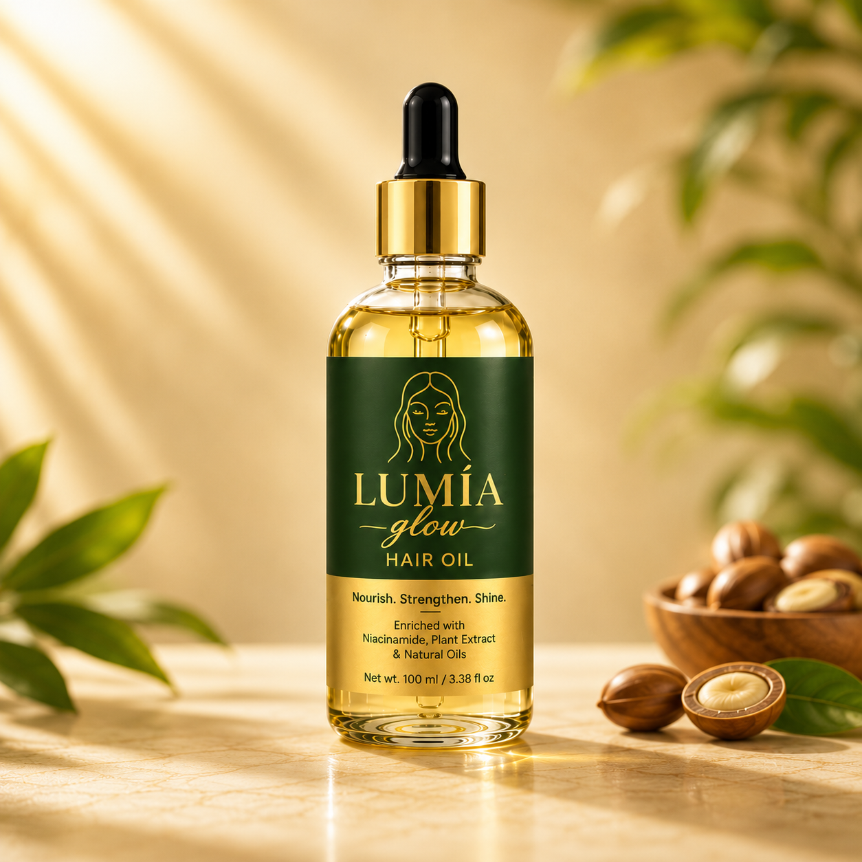 Lumia Glow Hair Oil – The Secret to Radiant, Strong Hair