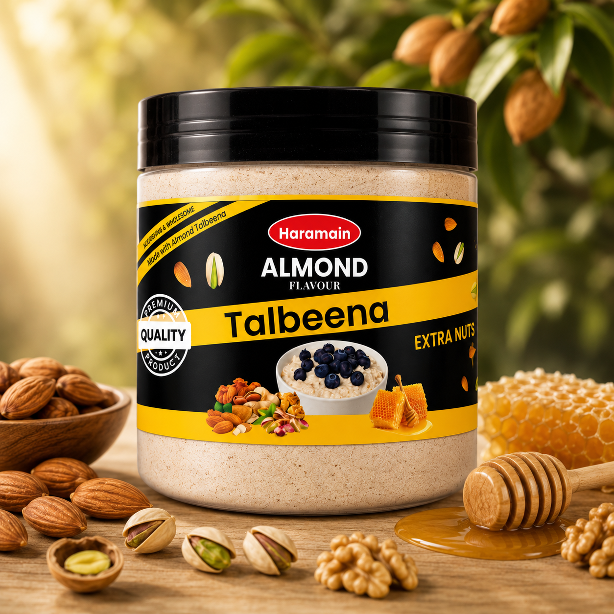 Haramain Talbeena Almond – Premium Barley & Nuts Blend