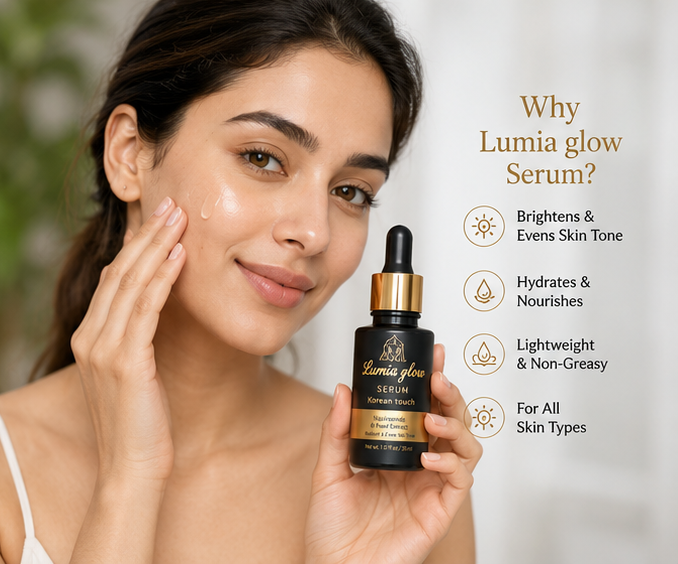 Unlock Your Natural Glow with Lumia Glow Serum| Glow Starts Here