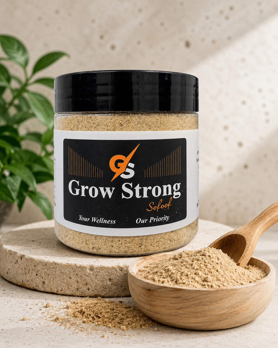 Grow Strong™ – Premium Herbal Wellness Formula for Vitality, Stamina & Performance Support